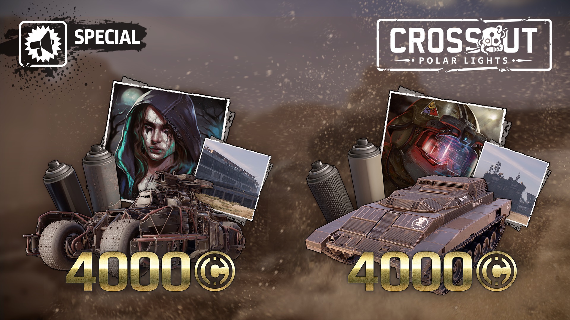 Deal of the week: deluxe editions of the “Eater of souls” and “Bravo-6”  packs and premium subscription as a bonus! - News - Crossout