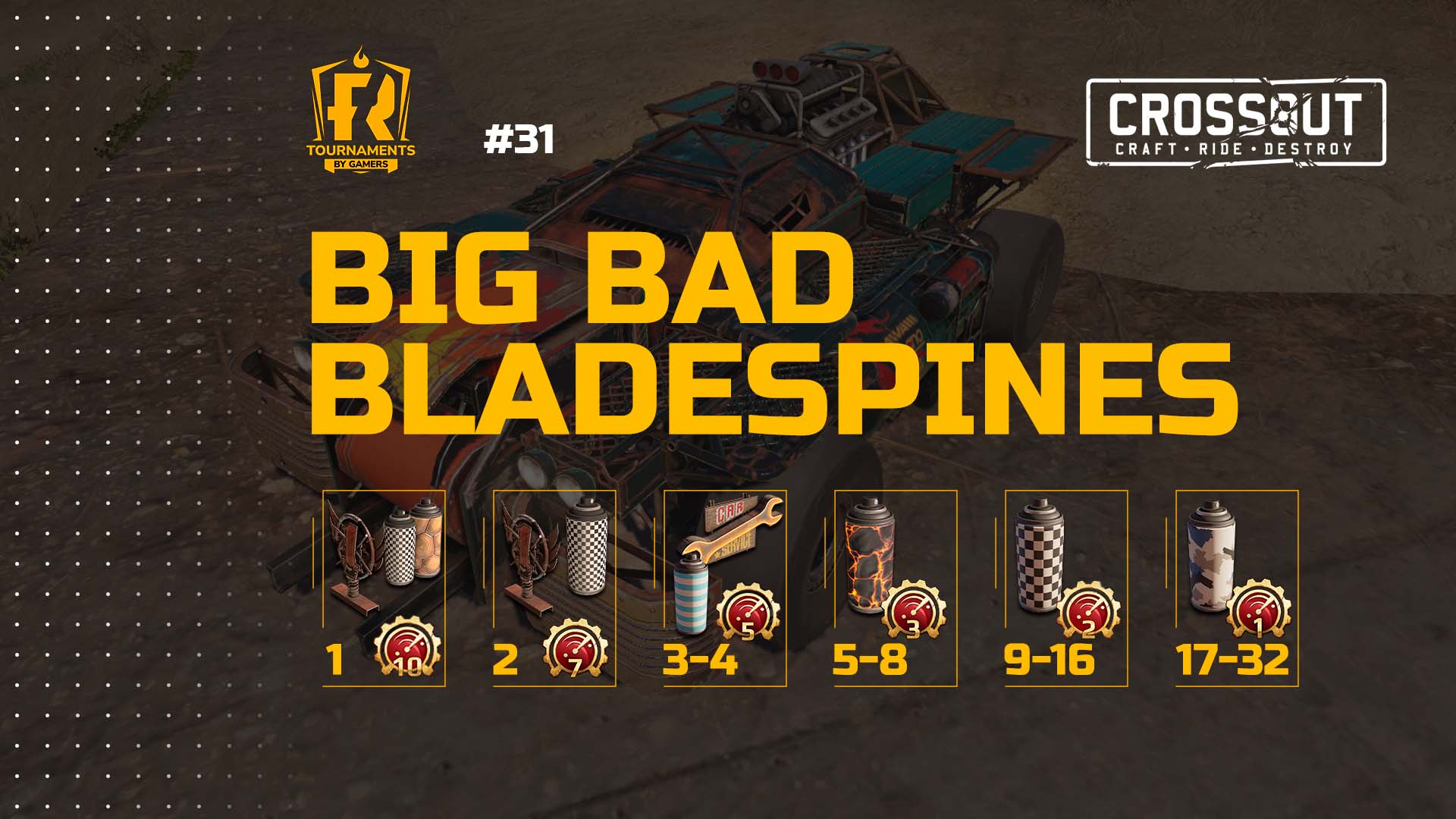 [PC] “Big Bad Bladespines 31” This Saturday!